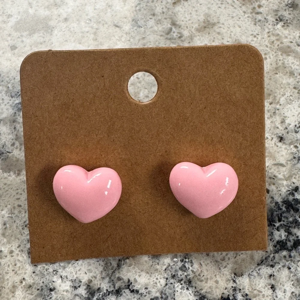 (9) Valentine Heart Earrings Set